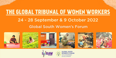 Global Tribunal of Women Workers | IWRAW Asia Pacific
